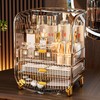 Makeup Organizer, Large Capacity Cosmetics Makeup Organizer for Vanity, Dustproof