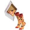 Rainbow Socks - Women Men Pizza Socks Box - Seafood