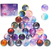 MOOING Pack of 30 Bouncy Balls Bouncy Balls Planets Small