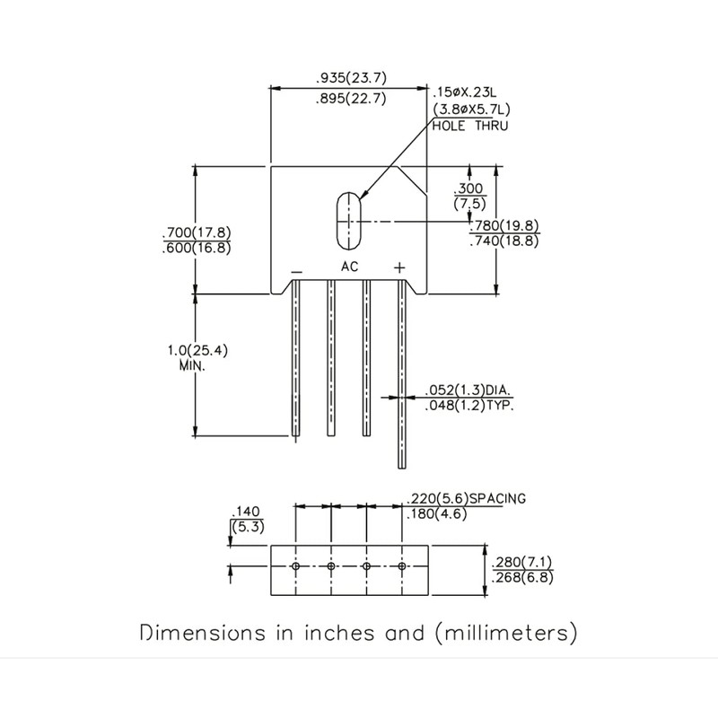PENGLIN KBU2510 2510 Bridge Rectifier Diode 25A 1000V Silicon Bridge