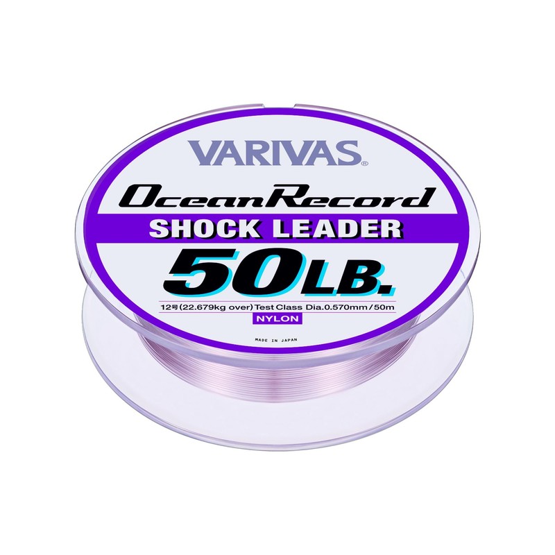 Maurice VARIVAS (バリバス) Leader Ocean Record Shock Leader, Nylon, 16.9