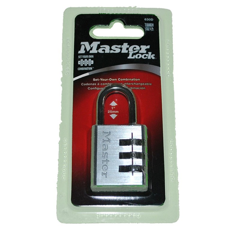 Master Lock 630D, White