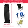 Heavy Duty Camping Chair Replacement Bag with Side Pocket, Camp