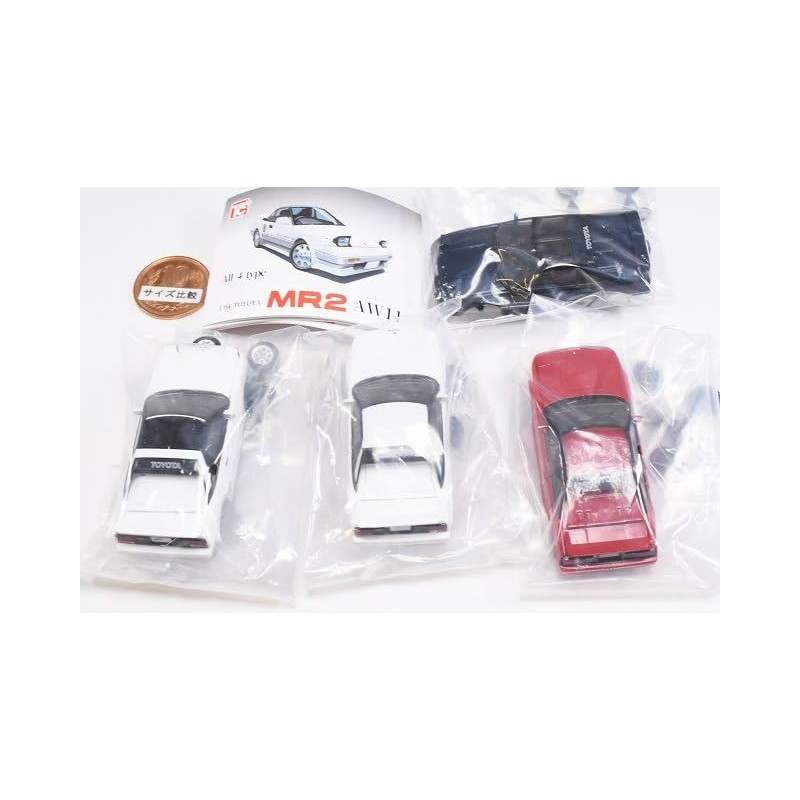 1/64 TOYOTA MR2 AW11 [All 4 Types Set (Full Comp)]