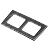 Carbon Fiber Rear Air Outlet Vent Cover Trim Fit for