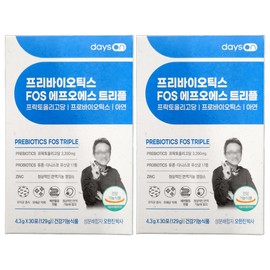 Days On Oh Hanjin Prebiotics FOS FOS Triple 2-month supply / 데이즈온 오한진 프리바이오틱스 FOS 에프오에스 트리플 2달분