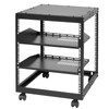 VEVOR 12U Open Frame Server Rack, 23''-40'' Adjustable Depth, Free