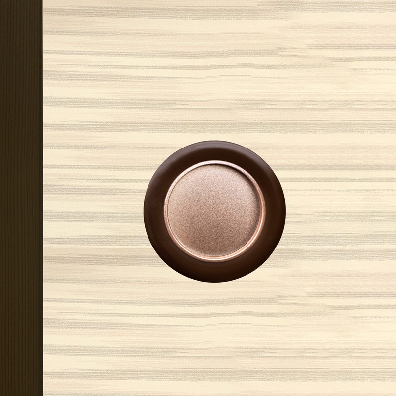 Fusuma Pull Handle, 1 Piece Brown (Brown x Light Brown),