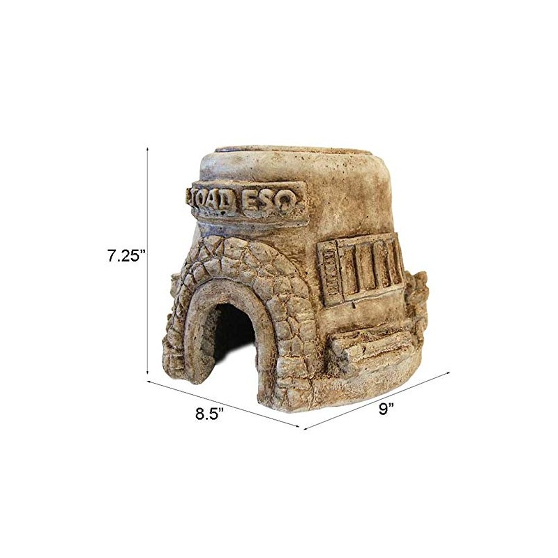 Athens Toad House Statue, Buff