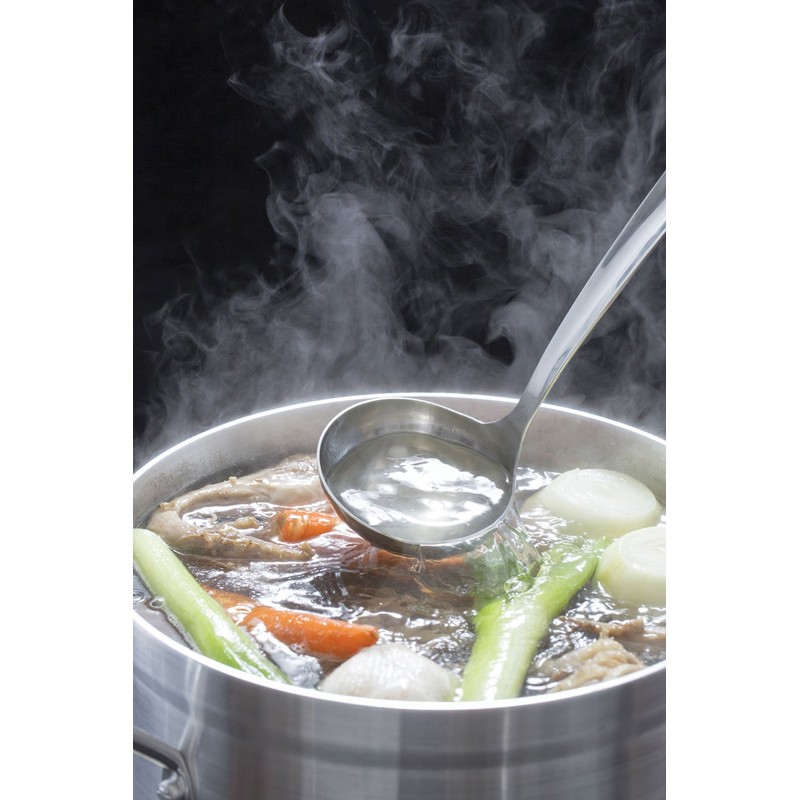 Stainless Steel Soup Kitchen Ladle Spoon with Hook Samuel Groves