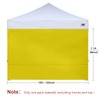 ABCCANOPY 15+Colors 10' Sun Wall for 10'x 10' Straight Leg