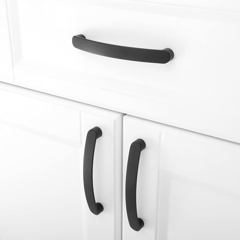 SYZOW 10 Pack Black Cabinet Handles Black Cabinet Pulls Kitchen