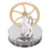 Low Temperature Stirling Engine Model DIY Interesting Stainless Steel Zinc