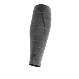 CEP Reflective Calf Sleeves, Grey, Men IV