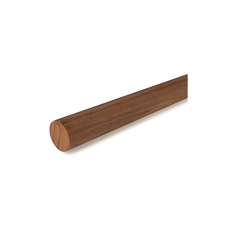 Cindoco Walnut Dowel 1-1/4" Round, Single Piece