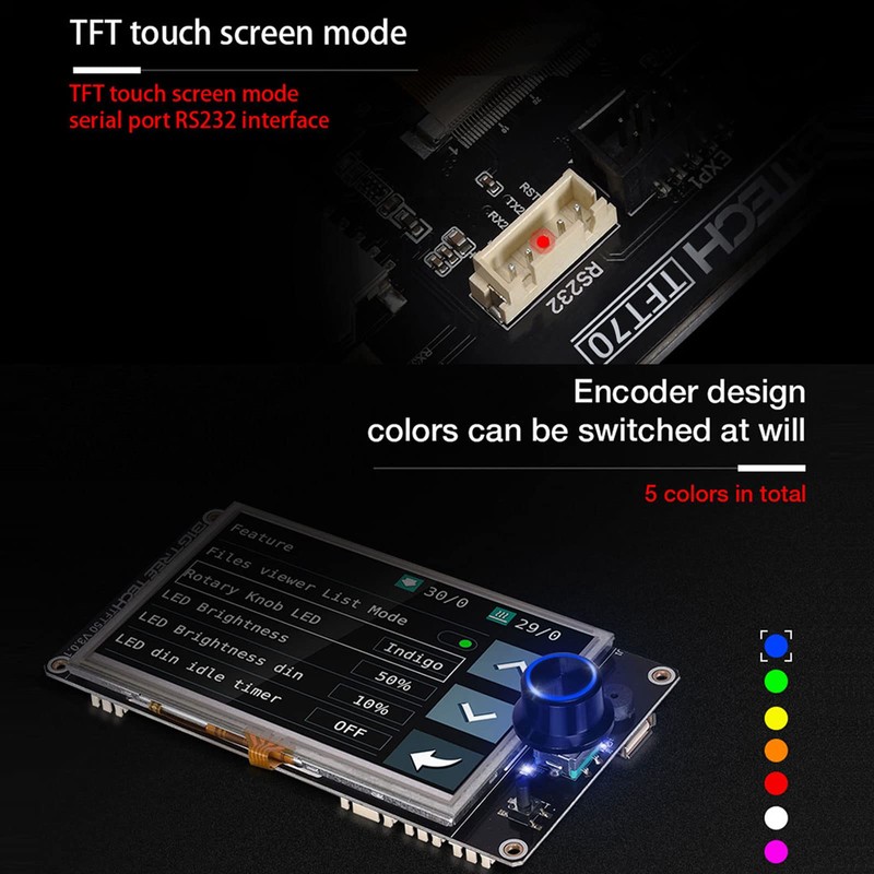 BIGTREETECH TFT70 V3.0 Graphic Smart Display Mainboard for Creality Ender