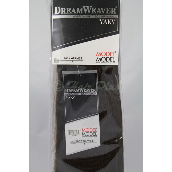 Model Model DreamWeaver Yaky 100% Human Hair (8 Inch, 4)