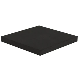 Wake Sangyo NRS-05 Sponge Rubber, Black, 0.4 x 3.9 x 3.9 inches (10 x 100 x 100 mm), Cushioning Material, Soundproofing Material, Pack of 1