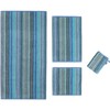 Cawö Home Hand Towels Luxury Home Multistripe 601 Blue -