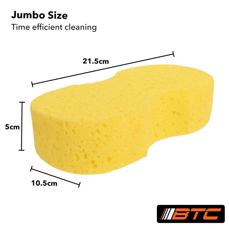 Duramax Jumbo Car Sponge, 22.5 cm x 10.5 cm x