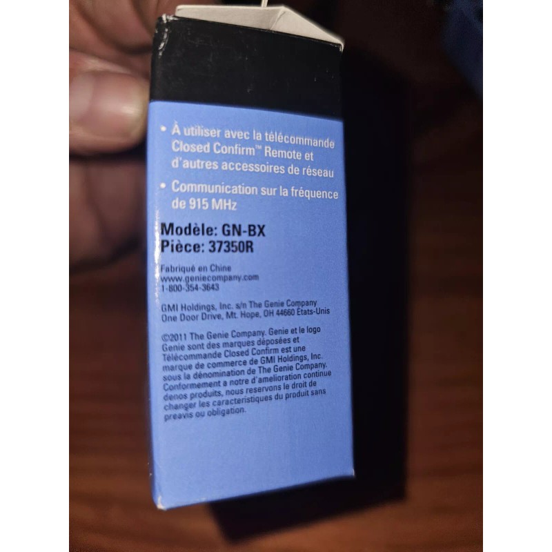 Genie Garage Door Opener Remote Network Adapter Model- Gn-bx Part-