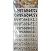 Fat-catz-copy-catz 1x Sheet Unisex Black Numbers Numerical 1-0 Temporary Tattoos