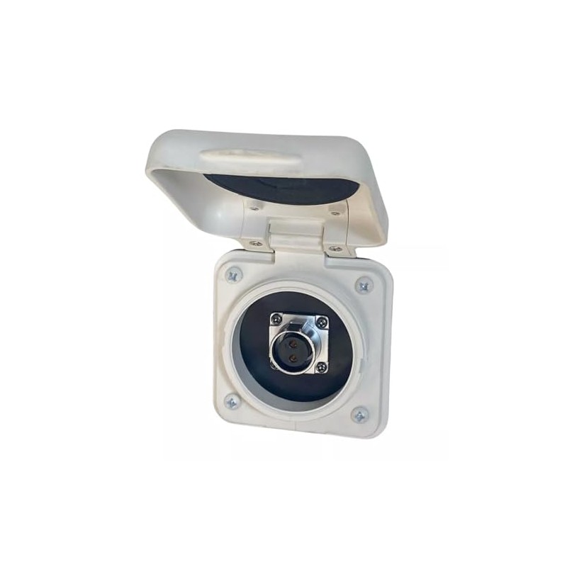 TECHVALET RV 10 Amp RV Solar Port Inlet Marine Grade
