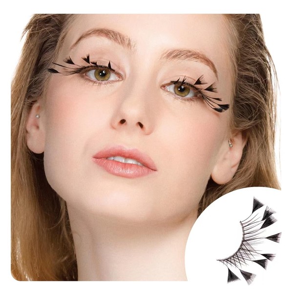 Dorisue Halloween eyelashes Yzma Eyelashes Dsiney Spider eyelashes Firework Feather