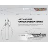 WIZEKA Chef Knife: 8 Inch: Extreme Sharp Kitchen Knife: Full