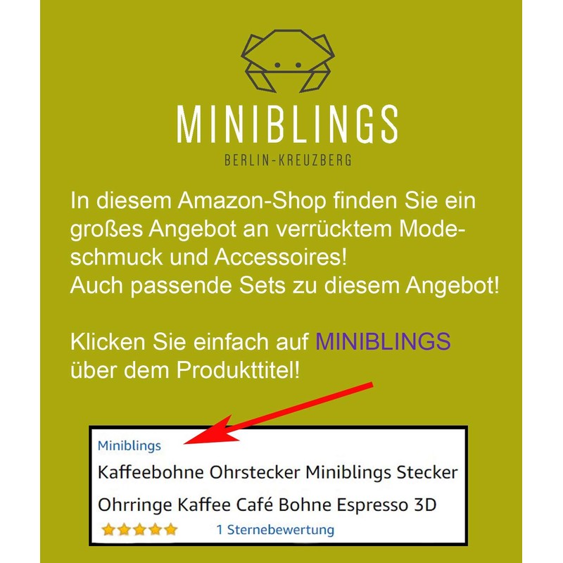 Miniblings Posaune Brosche Posaunenbrosche Posaunist + Box vergoldet - Handmade