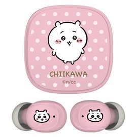 Tama Electronics Industry Chiikawa Fully Wireless Earphones 3 (Chiikawa, Cherry Blossom), SQ-BS75, Bluetooth 5.3, IPX4 Waterproof, SBC AAC Codec Compatible