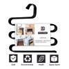 Clicmania Gancho Organizador Ropa Percha Pantalones Anti Deslizante