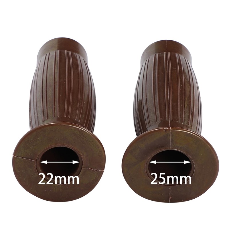 nakira Bike Grip Moped Handle Barrel Type 0.9 inch (22.2
