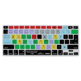 XSKN Ableton Live Functional Shortcut Silicone Keyboard Skin Cover for MacBook Air 13, Pro 13, 15, 17, Retina 13 15 and Wireless keyboard (not suit for magic keyboard)