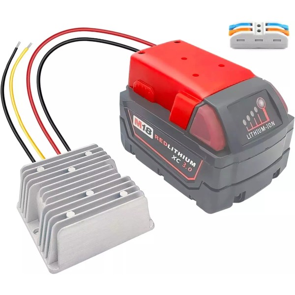 Branded 18V to 12V Step down Converter Aadpter for Milwaukee