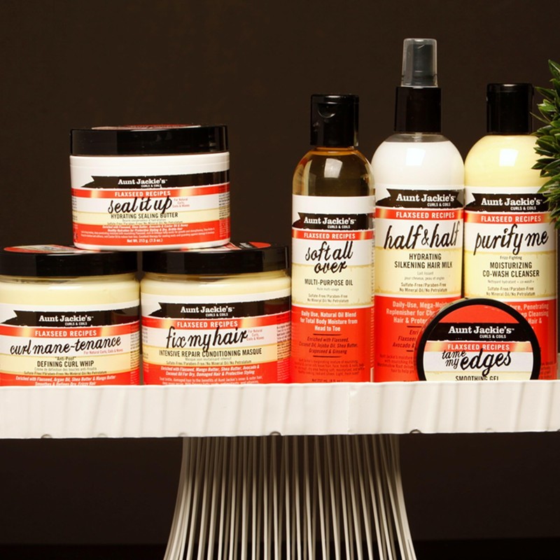 Aunt Jackie's Flaxseed Recipes Don't Shrink Elongating Hair Curling Gel