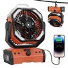 Bokynu 30000mAh Portable Misting Fan for Camping & Outdoors -
