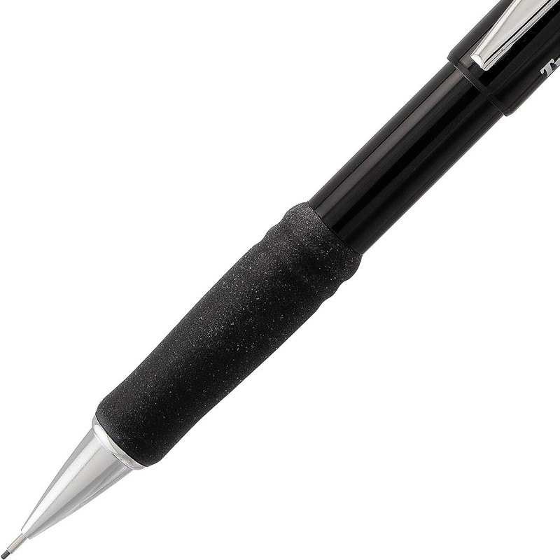 Pentel QE517A Twist-Erase III Mechanical Pencil, 0.7 mm, Black Barrel