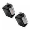 STILEALUS 2 Pack Weld-On Heavy Duty Iron Micro Mini 2"