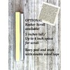 Mezuzah, Scroll Case, Optional Kosher Scroll, Jewish Gift, Baby Naming,