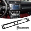 Center Console Air Outlet Cover Carbon Fiber Dashboard AC Vent