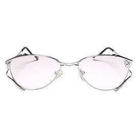 Womens Old Fashioned Vintage Silver 1.25 Reading Glasses