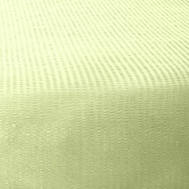 Erwin Müller Fitted sheet seersucker lime green size 100x200 cm