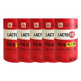 Lactopit Max 19 2g x 60 packs (5) / JJ Mall / 락토핏 맥스 19 2g x 60포 5개 / JJ몰