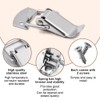 Pack of 10 Stainless Steel Turnbuckles with 20 Screws