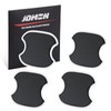 JDMON Car Handle Cup Scratch Protector, 4PCS TPU Carbon Fiber