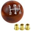 Arenbel 5 Speed Shifter Knobs Car Shift Ball Handle Gear