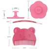 2 Pieces Baby Bath Brush, Cradle Hat Baby Removal Brush,
