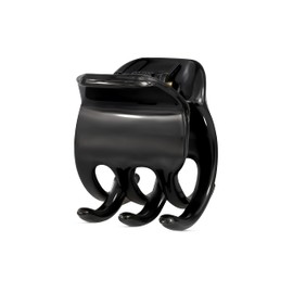 ANDANTE Premium Collection - Elegant Hair Clip in Black - Hair Accessories for Women - Size: 3.5 cm x 4 cm - For All Hair Types - High Quality Workmanship - Elegant