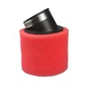 TDR Red 48mm Dual Foam Pod Air Filter Angled Fitting
